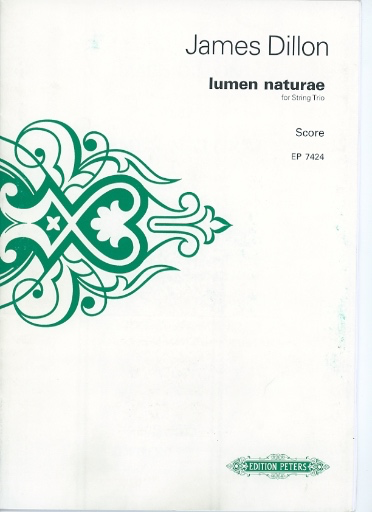 Dillon, J.: (Score) Lumen Naturae for String Trio (string trio)