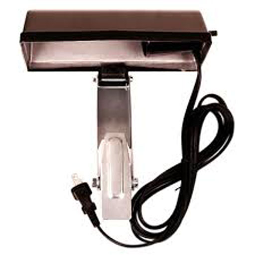 Universal clip-on stand light, without bulb