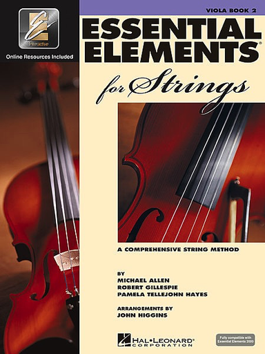 Allen, Gillespie, & Hayes: Essential Elements Interactive, Bk.2 (viola, online resources included)