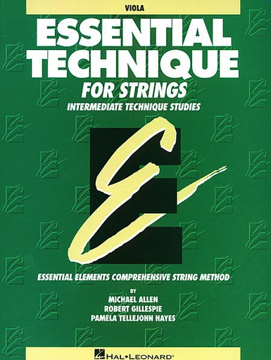 Allen, M., Gillespie, R., & Hayes, P.T.: Essential Technique (viola)