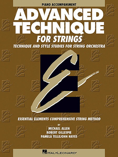 Allen, M., Gillespie, R., & Hayes, P.T.: Advanced Technique (piano accompaniment)