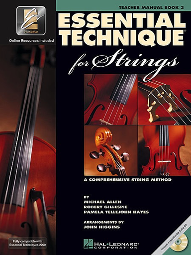 Allen, Gillespie, & Hayes: (Score) Essential Technique 2000, Bk.3 (teacher's manual)(CD)