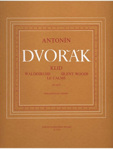 Dvorak, Antonin: Waldesruhe/Silent Woods Nr. 5 op. 68 (cello & piano) Barenreiter