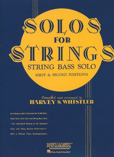 Whistler, H.S.: Solos for Strings (bass)
