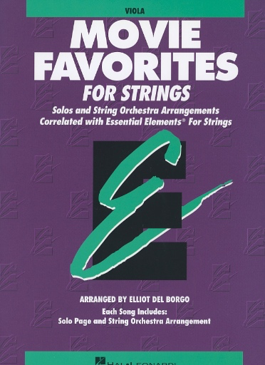 Del Borgo: Movie Favorites for Strings (viola)