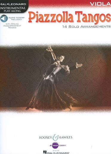Piazzolla, Astor: Piazzolla Tangos (14 Solo Arrangements), with web access included (viola & web access)