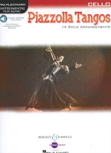 Piazzolla, Astor: Piazzolla Tangos (14 Solo Arrangements), with web access included (cello and web access)