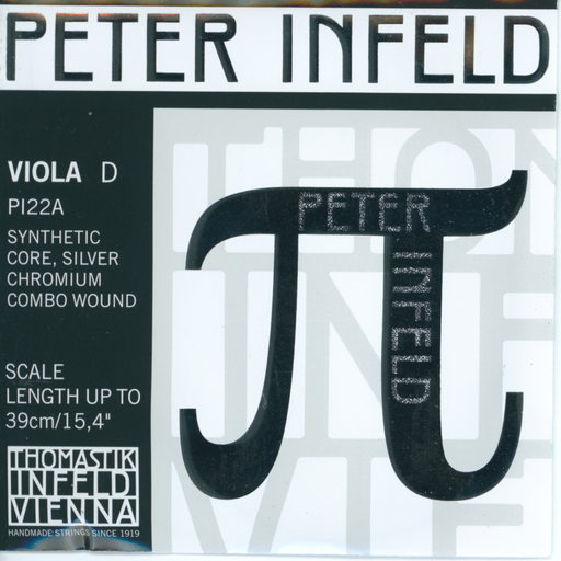 PETER INFELD viola D string, chrome combo wound, by Thomastik-Infeld