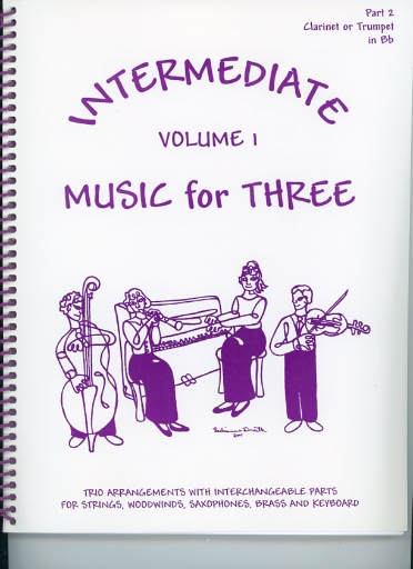 Kelley, Daniel: Music for Three Intermediate Vol.1 (clarinet 2)