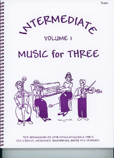 Kelley, Daniel: Music for Three Intermediate Vol.1 (score)