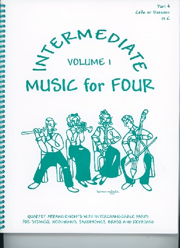 Kelley, Daniel: Music for Four Intermediate Vol.1 (cello)