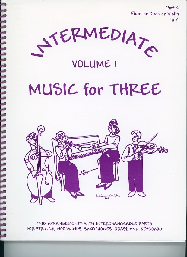 Kelley, Daniel: Music for Three Intermediate Vol.1 (violin 2)