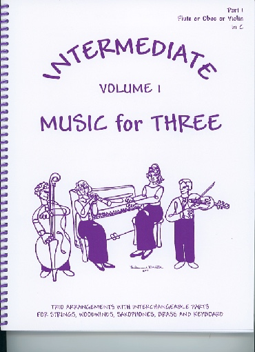 Kelley, Daniel: Music for Three Intermediate Vol.1 (violin 1)