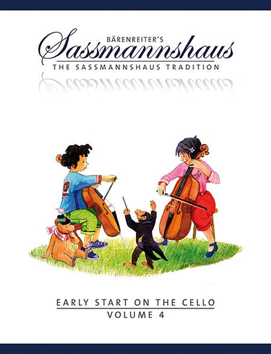 Sassmannshaus, Egon: Early Start on the Cello, Volume 4, Barenreiter