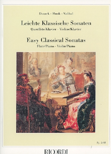 Easy Classical Sonatas (Flute/Violin and piano)