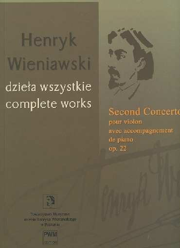 Wieniawski, Henri: Concerto #2, Op.22 (violin & piano)