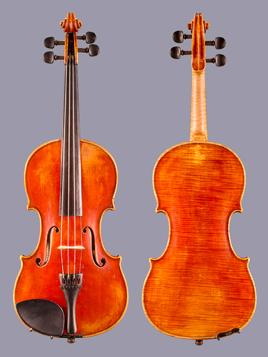 Ignaz Lutz violin, 1921, Number 136, San Francisco, USA