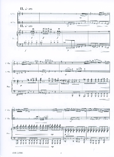 Leshnoff, Jonathan: Double Concerto for Violin, Viola, and Orchestra (violin, viola, & piano reduction)