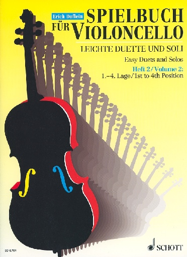 Doflein (editor): Easy Duets and Solos, Vol. 2 (2 cellos)