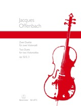 Offenbach, J.: Two Duets Op.52, No. 2-3 (2 cellos) Barenreiter