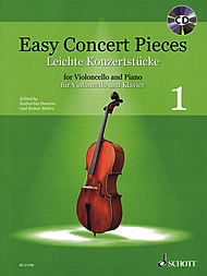 Deserno & Mohrs: Easy Concert Pieces for Violoncello and Piano 1 (cello & piano with CD)