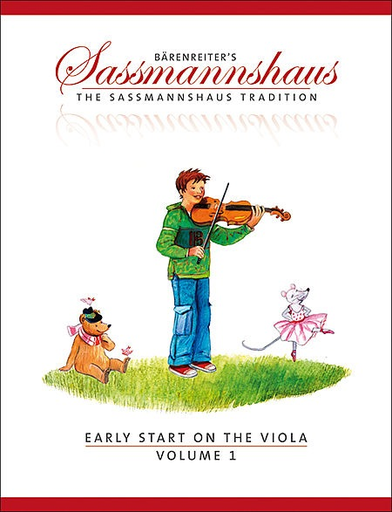 Sassmannshaus: Early Start on the Viola, Vol.1 (viola) Barenreiter