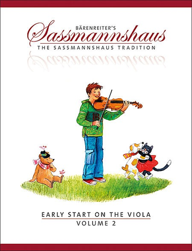 Sassmannshaus: Early Start on the Viola, Vol.2 (viola) Barenreiter