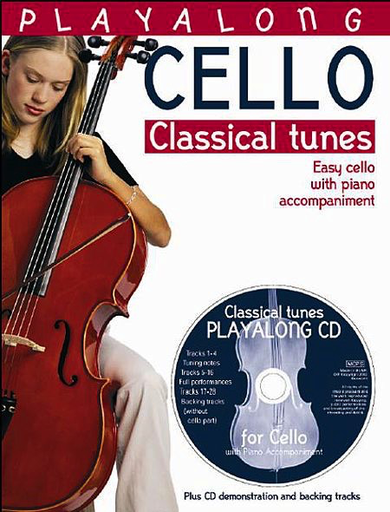 Gedge, David: Playalong Cello Classical Tunes-easy cello (cello, CD, Piano)
