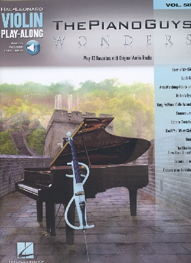 The Piano Guys: Wonders, Vol. 58 (violin, audio access)