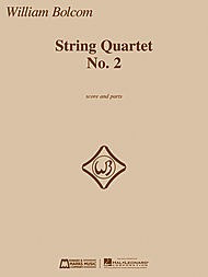 Bolcom, W.: String Quartet No. 2 (score and parts)