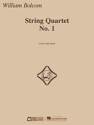 Bolcom, W.: String Quartet, No. 1 (parts and score)