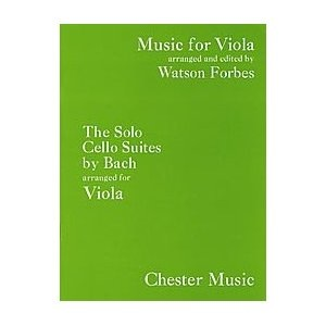 Bach, J.S. (Forbes): The Solo Cello Suites arranged for Viola
