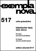 Gubaidulina, S.: Tatar Dance (bayan and 2 double basses)