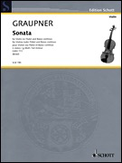 Graupner, C. (Birtel): Sonata in G Minor (violin or flute and basso continuo)