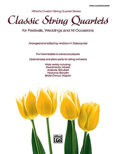 Dabczynski: Classic String Quartets for Festivals, Weddings, Occasions (Piano Acc)
