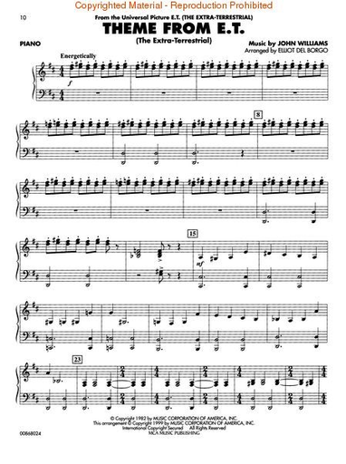 Del Borgo: Movie Favorites for Strings (piano accompaniment)