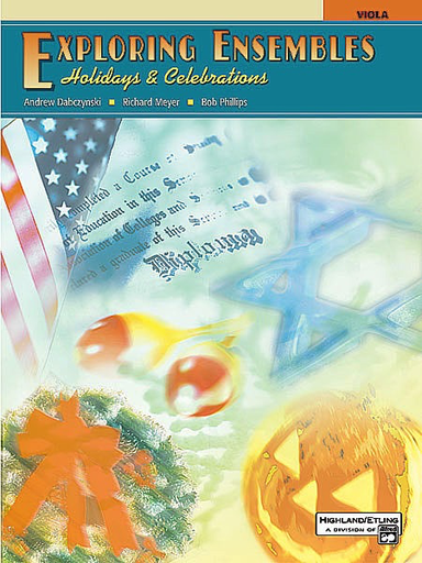 Dabczynski: Exploring Ensembles-Holidays & Celebrations (Viola A & B)