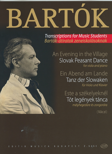 Bartok, B.: An Evening in the Village, Slovak Peasant Dance (viola, and piano)