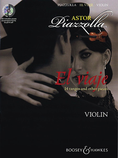 Piazzolla, A. (Davies): El Viaje - 14 Tangos & Other Pieces (violin, piano, and CD)