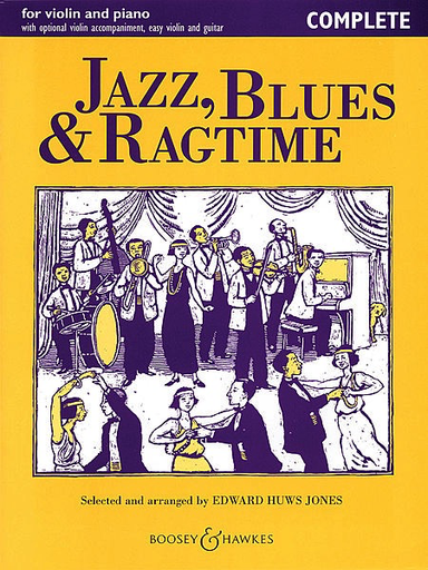 Jones: Jazz, Blues & Ragtime - Complete (2 violins, piano, & guitar) Boosey & Hawkes