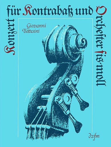 Bottesini, Giovanni (Hermann): Concerto in f-sharp minor (bass & piano)