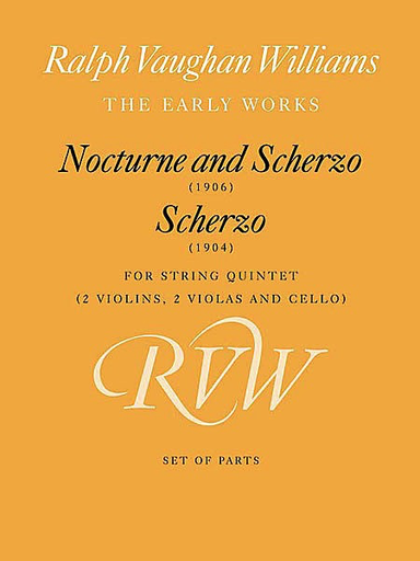 Vaughan Williams: Nocturne & Scherzo for String Quintet (2 violins, 2 violas, cello)