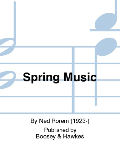 Rorem, N.: Spring Music (piano, violin, cello)