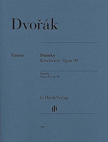 Dvorak: Trio in E minor, Op. 90, "Dumky", urtext (violin, cello, and piano)