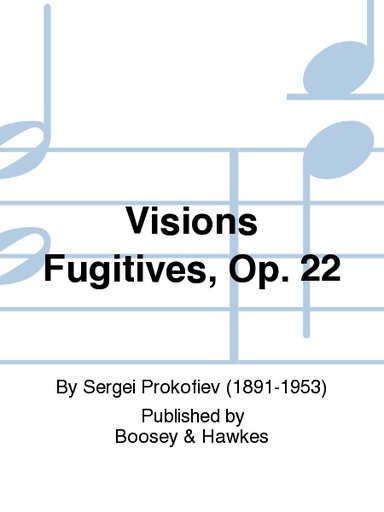 Prokofiev, S. (Samsonov): Visions Fugitives String Quartet, Op. 22 (SCORE)