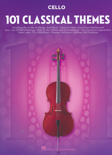 101 Classical Themes (cello)