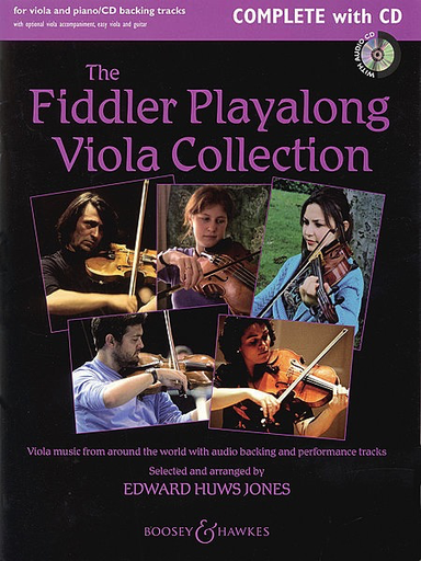Jones, E. H.: The Fiddler Playalong Viola Collection (viola & CD)