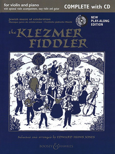 Jones, E. H: Klezmer Fiddler Complete (violins, easy violin part,  violin accompaniment, guitar chords, and piano)