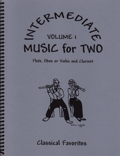 Kelley, D.: Intermediate Music for Two Vol.1 (violin, and clarinet)