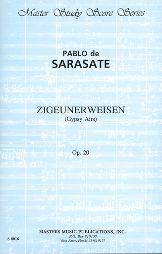 Sarasate, P.: (Score) Zigeunerweisen (Gypsy Airs) Op.20 (violin, and orchestra)